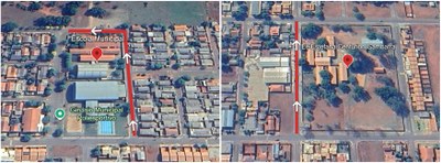 Prefeitura de Dois Irmãos do Buriti institui mão única em áreas escolares para garantir segurança de alunos e pedestres